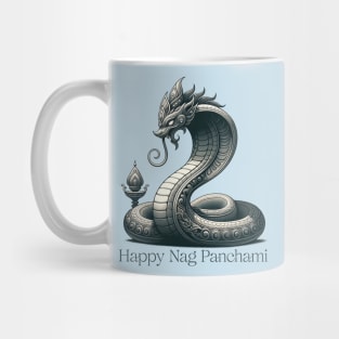 Elegant Naga Panchami Cobra Mug